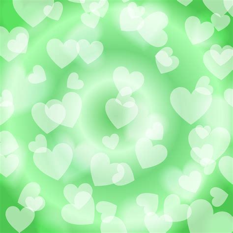 Green Heart Bokeh, pattern, vector 544032 Vector Art at Vecteezy