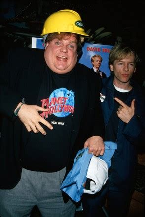 Lr Actorcomedians Chris Farley David Spade Editorial Stock Photo ...