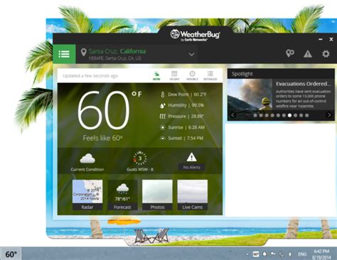 16 Local Weather Desktop Icon Images - Animated Weather Widget Clock ...