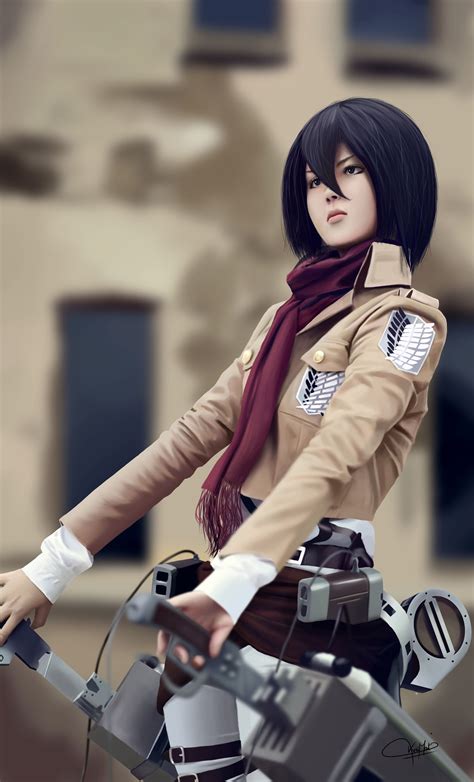 ArtStation - mikasa ackerman, ibrahim Krimat | Manga cosplay, Mikasa ...