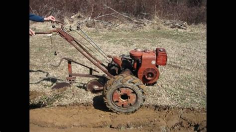 Simplicity VB Garden Tractor Plowing & Disking - YouTube