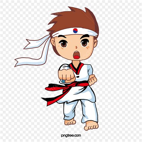 Taekwondo PNG Picture, Taekwondo, Korean Elements, Work Out PNG Image ...