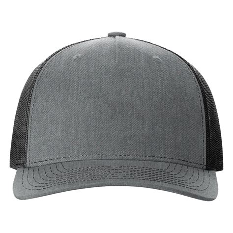 Richardson 112 Heather Gray Black – gearheadhats