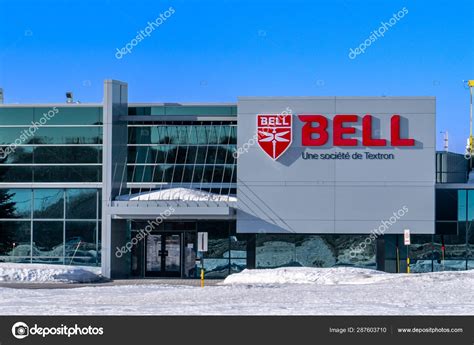 Mirabel Quebec Canada March 2019 Front Entrance Bell Helicopter Subsidiary – Stock Editorial ...