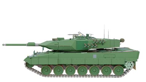 Premium Photo | Army tank leopard 2a4 main tank for armored infantry and cavalry units with ...