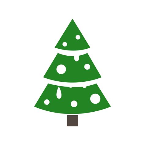 christmas tree minimalist logo design greeting card holiday 4426119 ...