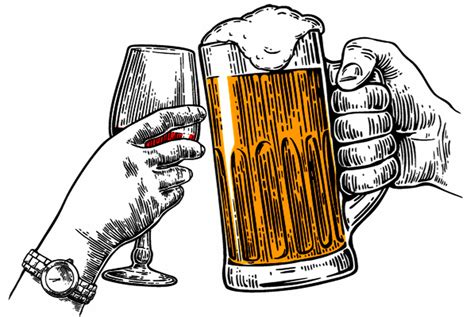 Pint Of Beer Drawing | Free download on ClipArtMag