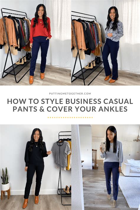 How to Style Business Casual Pants With Boots in the Winter