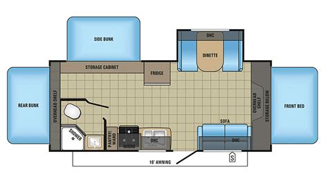 Hybrid Trailer Floor Plans - floorplans.click