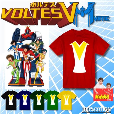 VoltesV Voltes V Five Logo Uniform Steve Armstrong Jaime Robinson Mark Gordon Big Bert Little ...