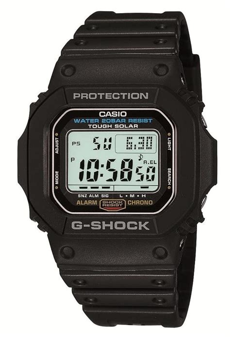 CASIO G-SHOCK Tough Solar G-5600E-1JF Men's watch from JAPAN NEW FREE ...