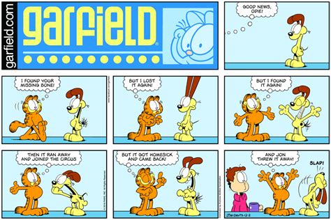 Garfield | Daily Comic Strip on December 2nd, 2018 | Garfield comics ...