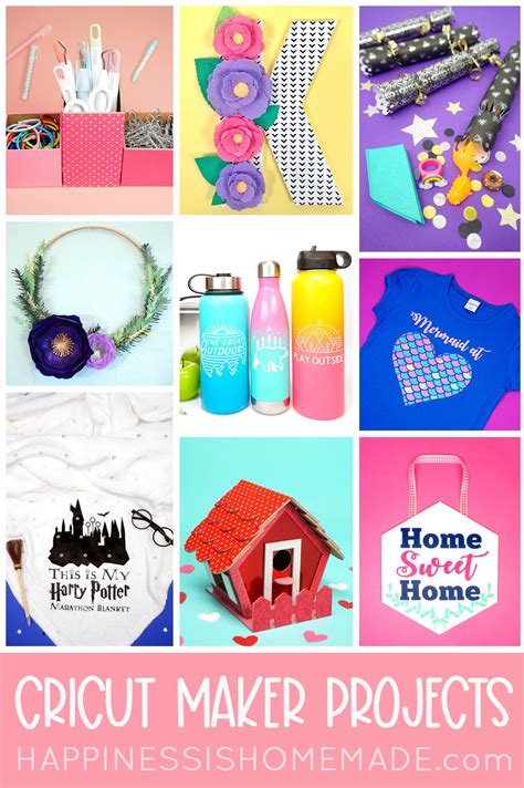 17 Inspiring Cricut Maker Projects - Happiness is Homemade