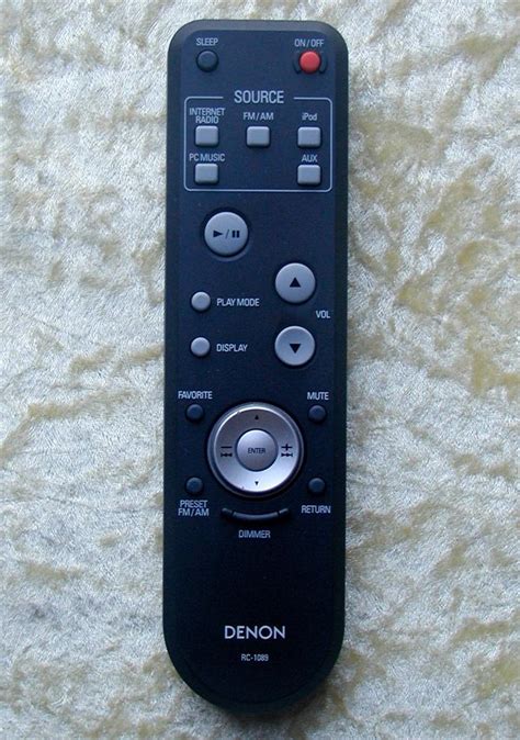 Denon Remote Control RC1089 S32 Wireless Network Music System | eBay