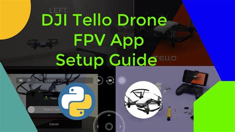 DJI Tello Drone FPV App Setup Guide | How to Connect & Fly Tello drone ...