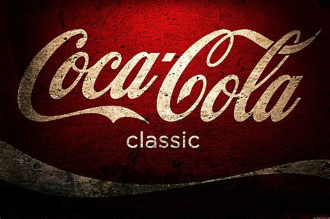 HD wallpaper: Coca Cola classic logo, coca-cola classic logo, brand | Wallpaper Flare