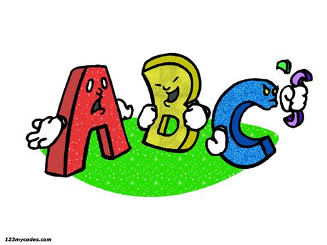 Animated Alphabet Gifs Related Keywords & Suggestions - Animated ...