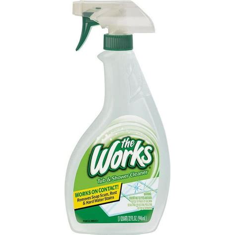 The Works Tub & Shower Cleaner, 32 fl oz - Walmart.com - Walmart.com