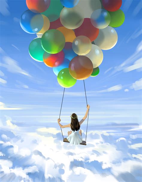 ArtStation - Daily sketch, Shin jong hun | Balloons photography, Balloons, Happy sunday quotes