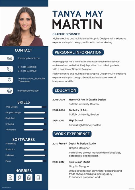 Free Cv Template Word Of Free Professional Resume and Cv Template In ...