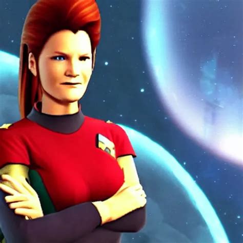 Captain Janeway in Super Smash Bros Melee, gameplay | Stable Diffusion ...