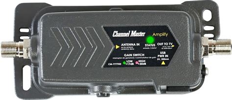 Channel Master CM-7777HD TV Antenna Amplifier with Adjustable Gain : Amazon.ca: Electronics