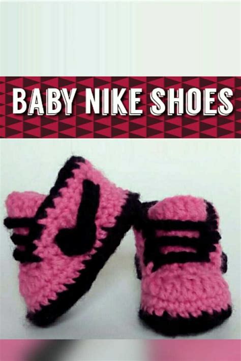 Stylish Crochet Baby Nike Shoes for Trendy Little Feet | Littlejohn's Yarn