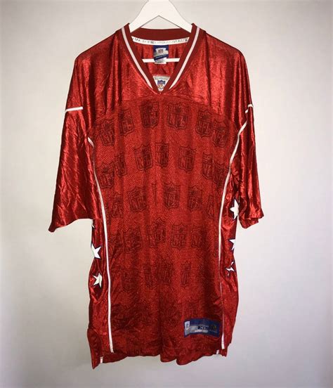 Vintage EXTRA RARE VINTAGE ORIGINAL FOOTBALL NFL SHIRT JERSEY REEBOK ...