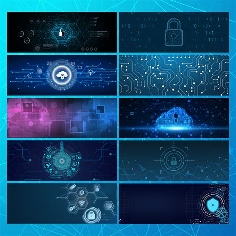 Linkedin Cybersecurity Background Banners – MasterBundles