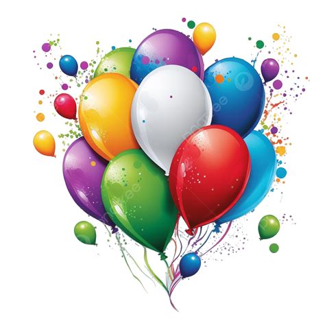 Download Wallpapers 75th Happy Birthday 3d Balloons