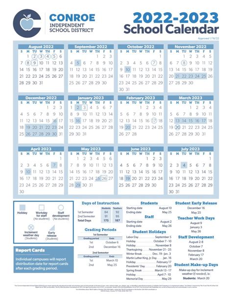 Conroe Isd Calendar 2020 2023 – Get Calendar 2023 Update