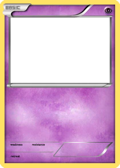 Custom Pokemon Card Templates