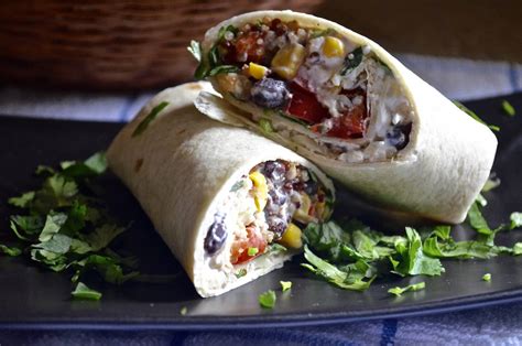 Healthy Black Bean Stuffed Burrito Recipe by Archana's Kitchen