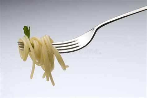 Spaghetti fork stock image. Image of carbohydrates, herb - 11780693