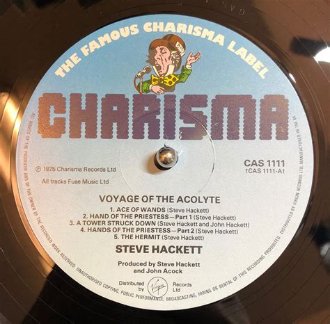 Steve Hackett ‎– Voyage Of The Acolyte | 中古レコード通販・買取のアカル・レコーズ