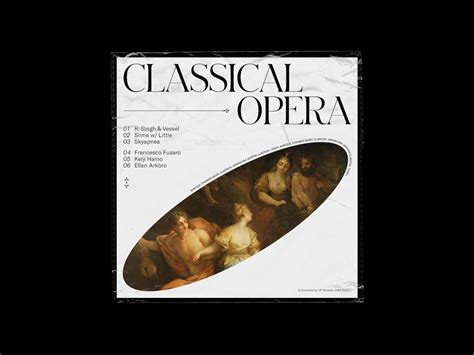 Album cover - Classical, Opera by Pauline Maudet on Dribbble