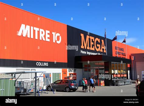 Mitre 10 DIY retail mega store,Ashburton,Mid Canterbury,South Island,New Zealand Stock Photo - Alamy