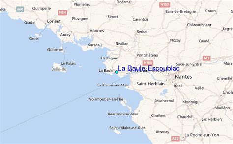 La Baule-Escoublac Tide Station Location Guide