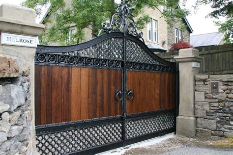 Rod Iron Gate Design Ideas - Wrought Iron Gate Design Ideas | Bodbocwasuon