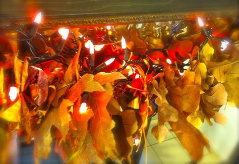 Redfly Creations: How to Decorate with Fall Leaves