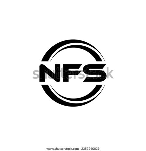 Nfs Logo Design Inspiration Unique Identity Stock Vector (Royalty Free ...