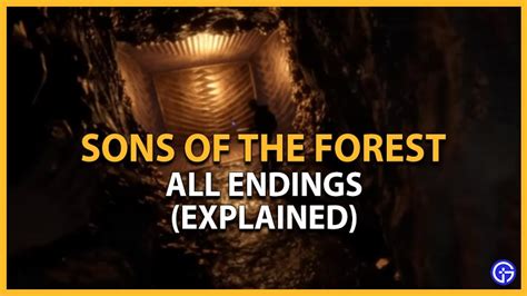 Sons Of The Forest All Endings (Explained) - Gamer Tweak