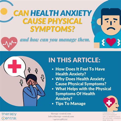 Can Health Anxiety Cause Physical Symptoms | Therapy Central