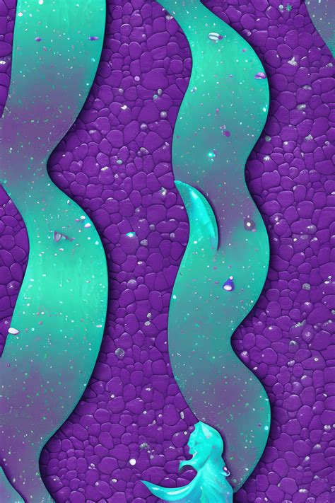 Mermaid Scales Wallpaper · Creative Fabrica