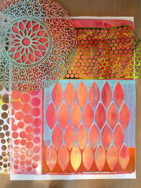 Gelli plate monoprints – Artofit