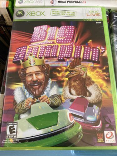 Big Bumpin' Burger King Game - (Microsoft Xbox 360, 2006) New Factory Sealed | eBay