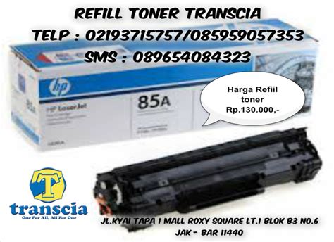 refill tinta & toner printer inkjet laserjet Canon,Hp,Epson,Brather,Samsung,Panasonik,Xerox ...