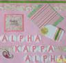 Sorority Sisters: Alpha Kappa Alpha Scrapbook Ideas