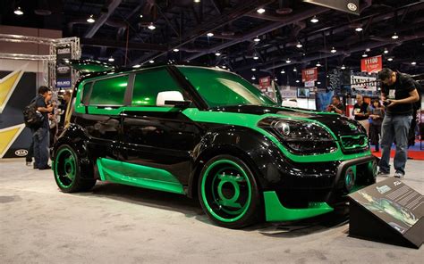 Green Lantern Kia Soul - 2012 SEMA Auto Show - Motor Trend