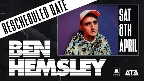 Ben Hemsley at Void Nightclub, Lincoln on 8th Apr 2023 | Fatsoma